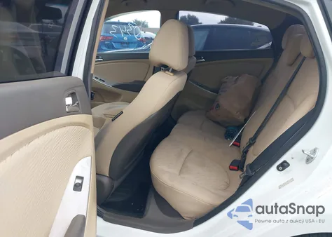 2012 Hyundai Accent Gls z USA, uszkodzony, nr VIN KMHCU4AE6CU121725